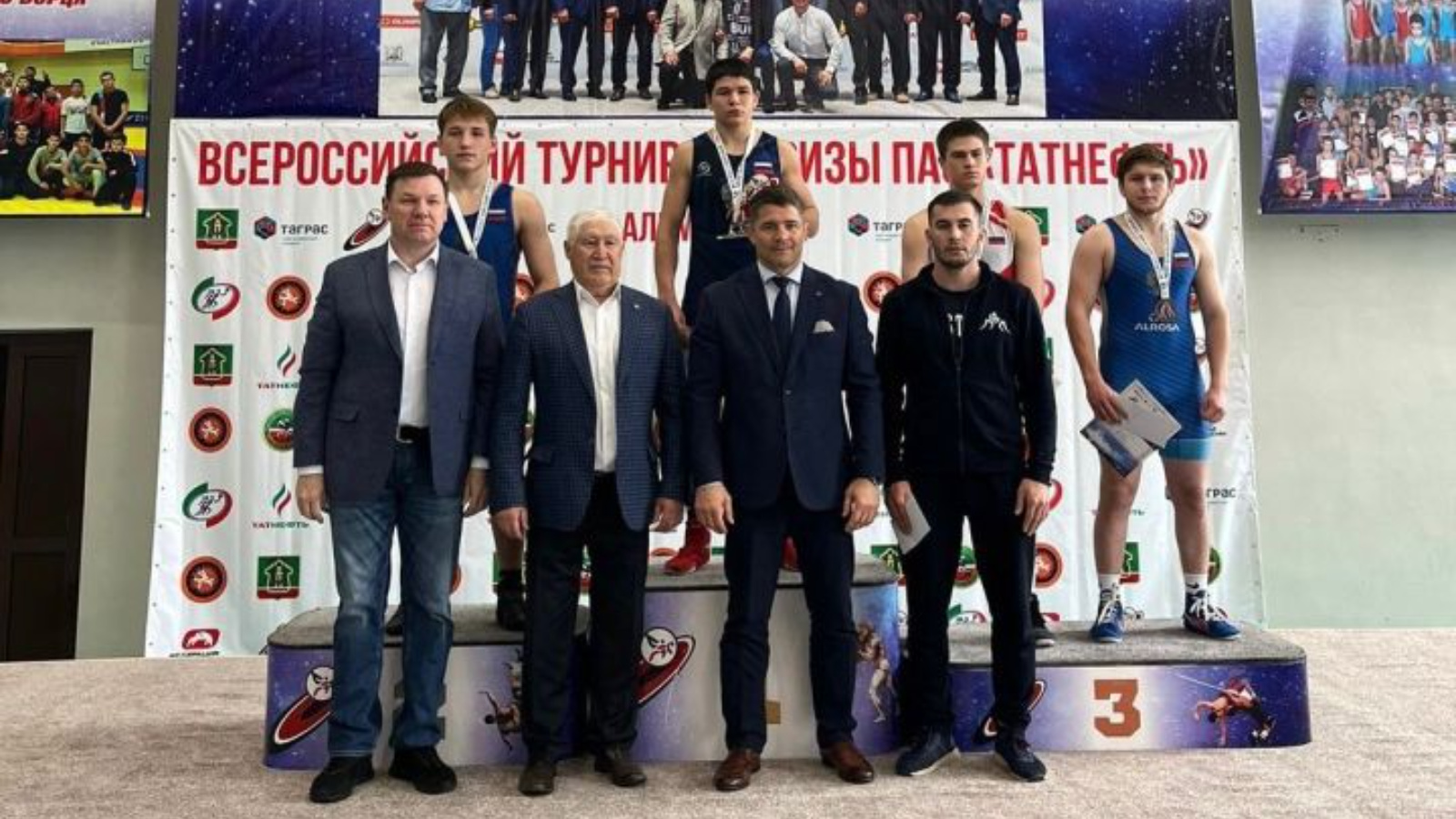 Победители и призеры всероссийских соревнований по борьбе