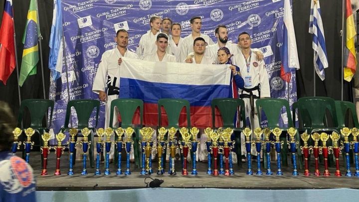 Сборная России по тхэквондо - бронзовый призер международных соревнований