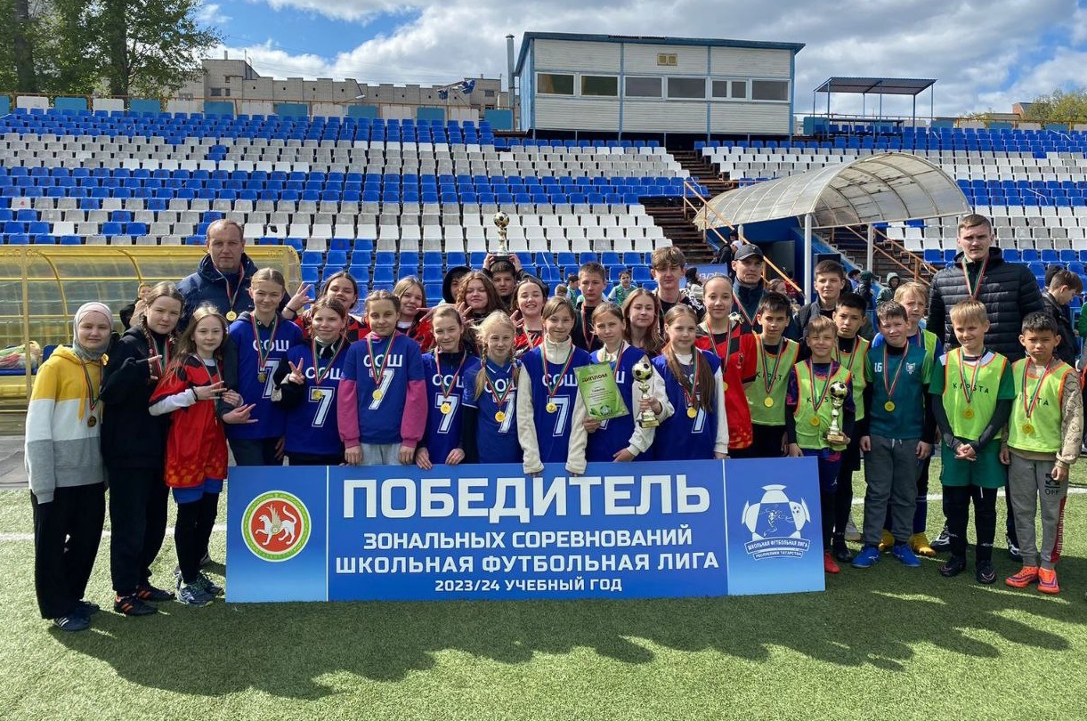 Суперфиналисты школьной футбольной лиги