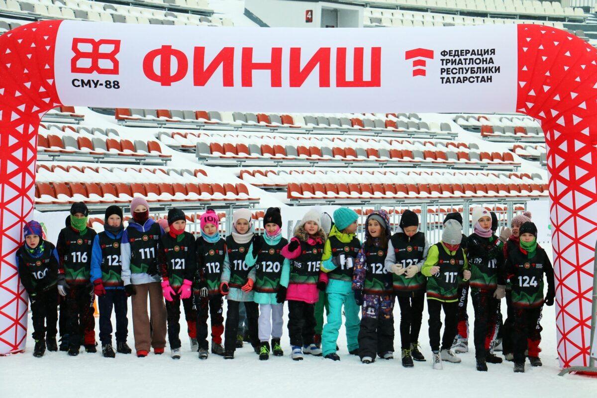Победители Чемпионата Казани по дуатлону