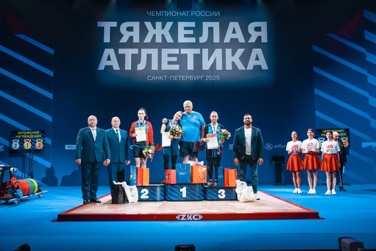 Первые медали ЧР по тяжелой атлетике