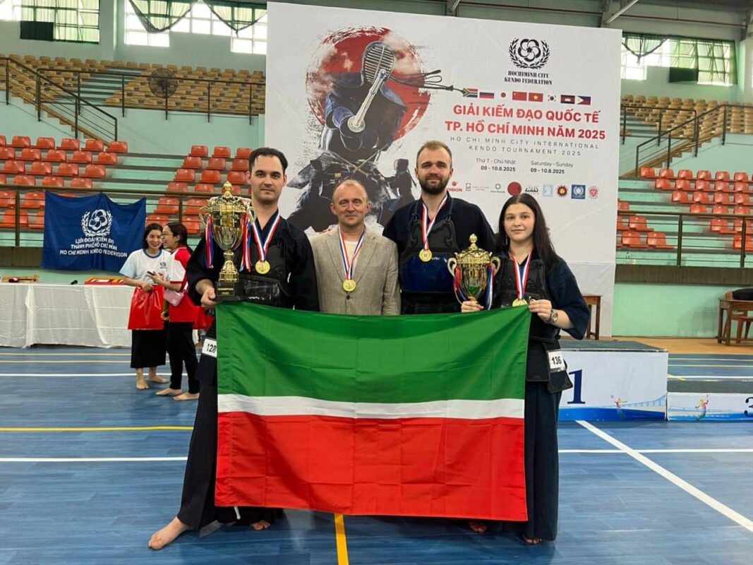 Спортсмены из Татарстана на пьедестале Чемпионата по кендо