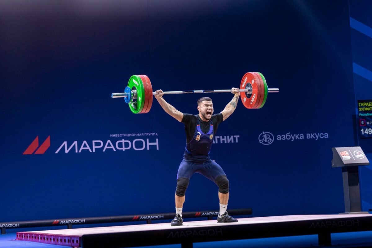 Чемпионат России по тяжелой атлетике: полный комплект медалей