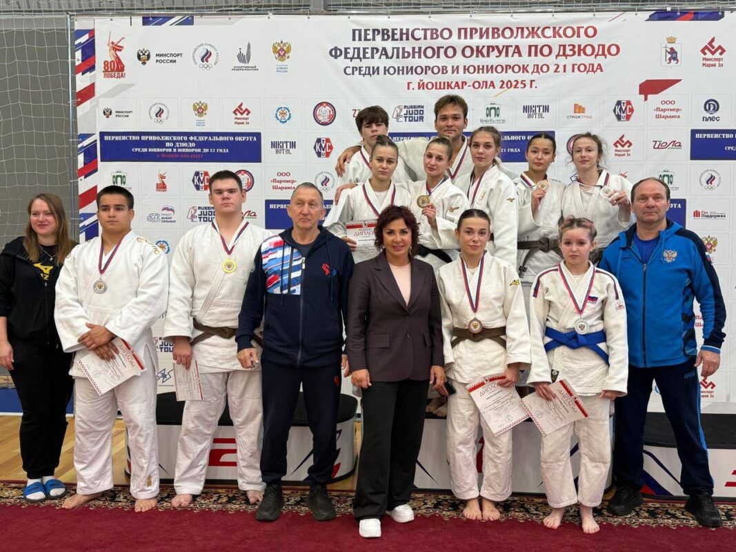 17 медалей Первенства ПФО по дзюдо