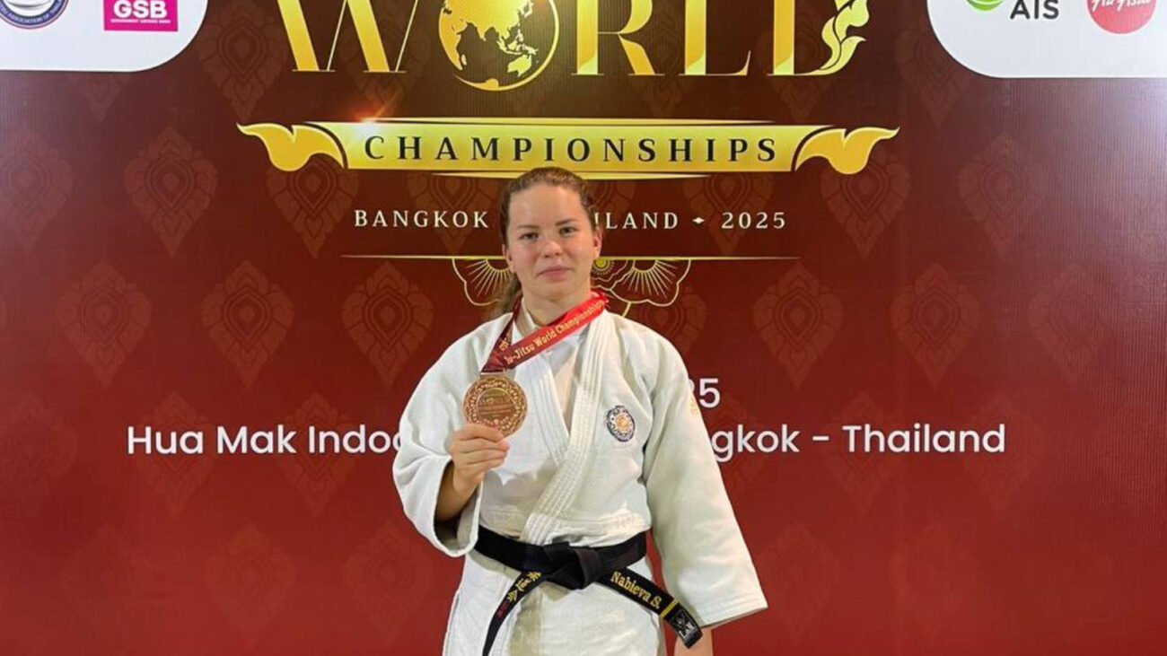 Спортсменка из Татарстана на пьедестале чемпионата мира по джиу-джитсу