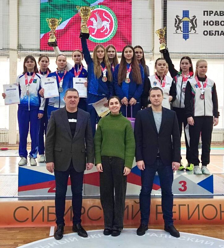 Саблистки из Татарстана на первом