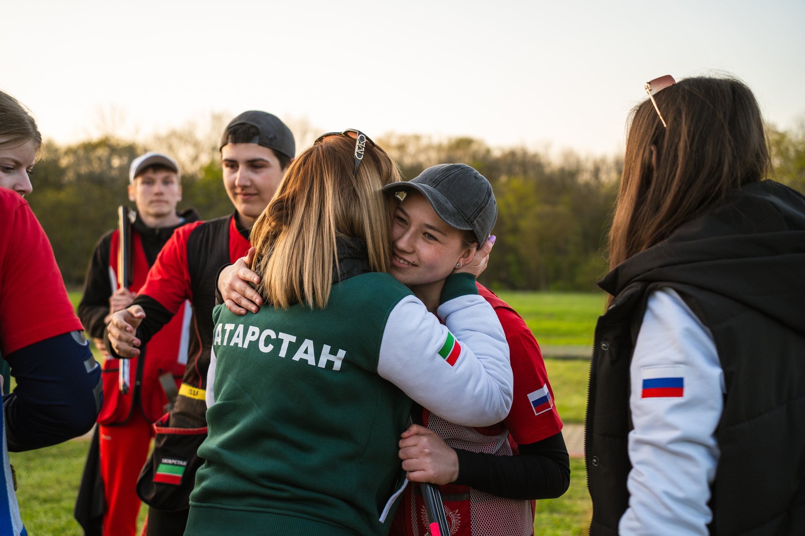 Командное серебро первенства России по стендовой стрельбе