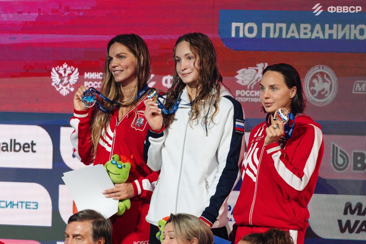 Чемпионат России по плаванию - всё