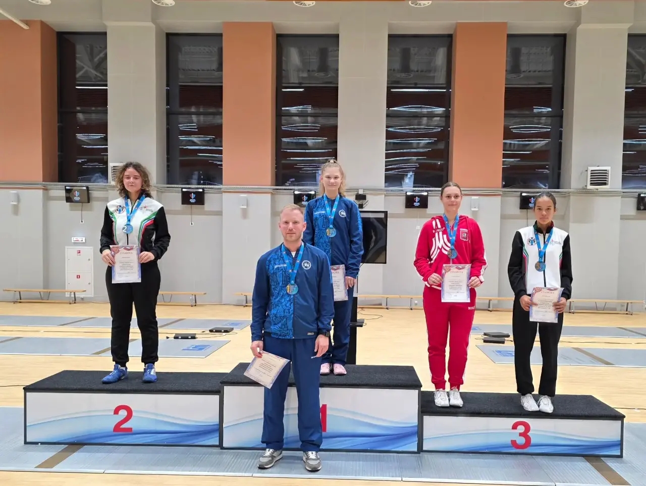 Саблистка из Татарстана на первом